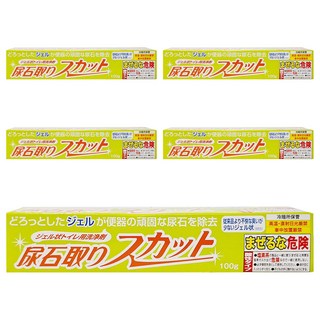 鈴木油脂 馬桶尿垢清潔劑 100g, 5條