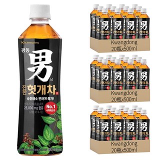 Kwangdong 枳椇茶男茶, 500ml, 60瓶