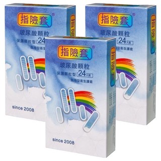 findom 指險套 玻尿酸顆粒版, 24個, 3盒