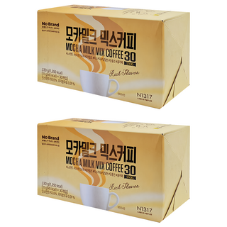 三合一摩卡牛奶咖啡, 11g, 30條, 2盒