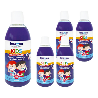 foramen 牙菌斑顯示劑, 500ml, 5瓶