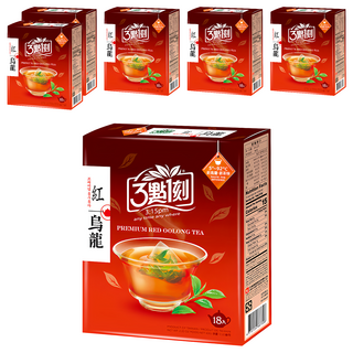 3點1刻 紅烏龍茶, 3.5g, 18包, 6盒
