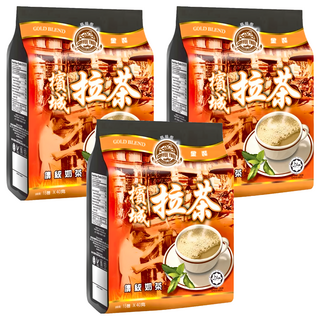 COFFEE TREE 咖啡樹 檳城拉茶風味香滑奶茶三合一 經典原味, 40g, 15包, 3袋