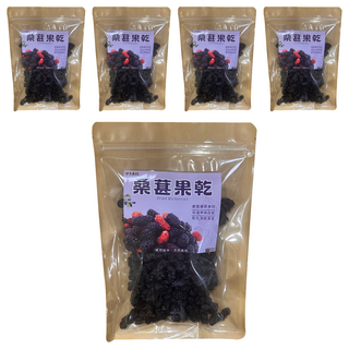 伊貝果然 桑葚果乾, 5個, 200g