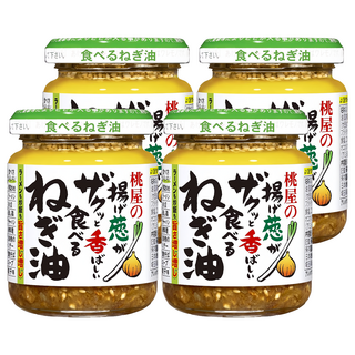 桃屋 蔥油醬, 4罐, 100g