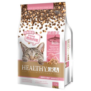 HEALTHYERA 健康紀元 挑嘴貓專用配方貓糧 嚴選在地新鮮食材 鰹魚口味, 1kg, 1袋