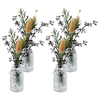 SC優選 植物精油 ins北歐乾燥花無火香薰擺飾 威斯汀白茶 50ml 無火香氛 安全可靠, 4瓶