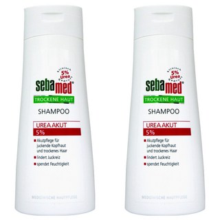 sebamed 施巴 乾性頭髮 洗髮精 尿素 5%, 200ml, 2罐