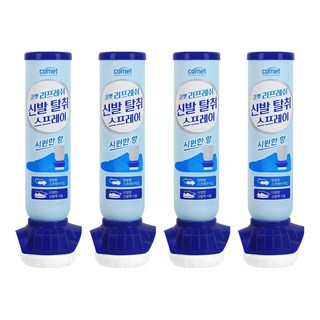 comet 拖鞋清新去味噴霧, 4瓶, 100ml