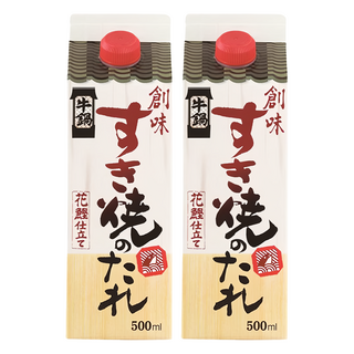 創味壽喜燒用醬,500ml,2瓶-道地日式風味，家庭料理必備