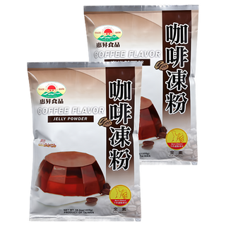 FAIRSEN 惠昇食品 咖啡凍粉, 口味清爽 全素可用 台灣製造, 1kg, 2包