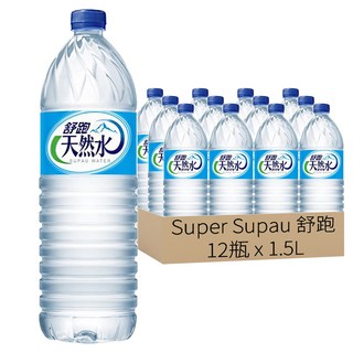 舒跑天然水 1.5L x 12瓶 來自中央山脈的純淨好水