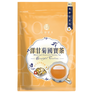 台灣茶人 南非綠國寶茶 Set, 頂級長葉, 嚴選原片花瓣, 天然零咖啡因, 2.2g, 10包, 1袋