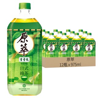 原萃 日式綠茶, 975ml, 12瓶