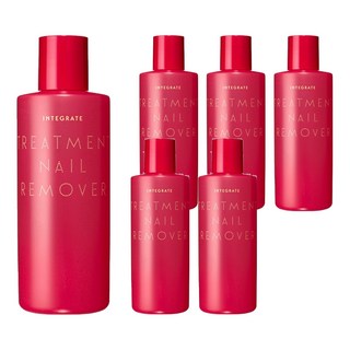 INTEGRATE 美一天護甲潤澤去光水 (200ml/瓶) 溫和卸甲、滋養指甲 散發清新果香, 6瓶