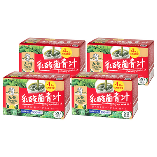 九州 Green Farm 盛花園 日本原裝進口九州產乳酸菌青汁, 20包, 3g, 4盒