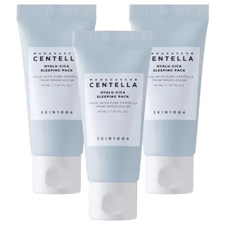 SKIN1004 馬達加斯加積雪草玻尿酸晚安面膜, 30ml, 3條