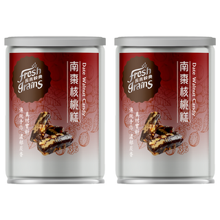 長青穀典 南棗核桃糕, 100g/罐, 傳統手工, 真材實料, 2罐