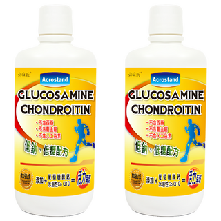 必盛氏 真固立葡萄糖胺液, 液態配方, 含2000mg葡萄糖胺, 低鈉低糖配方, 1L, 2瓶