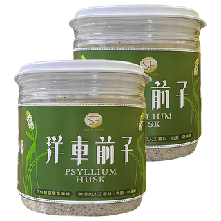 SUPER FOOD 洋車前子 豐富膳食纖維 無添加 純素可食, 100g, 1入, 2罐