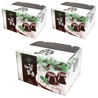 關西鎮農會 仙草果凍 10個, 3盒, 100g