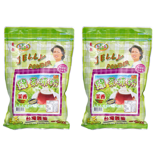 東承 天之山 綠茶凍粉，茉香口味, 1kg, 2包