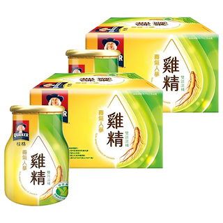 QUAKER 桂格 養氣人參雞精, 8瓶, 68ml, 2盒