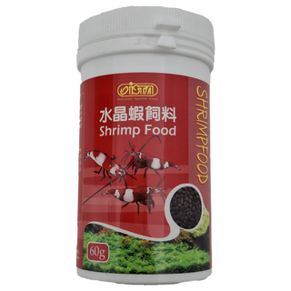 ISTA 伊士達 水晶蝦飼料 60g, 添加螺旋藻粉，適用於各種小型蝦類, 1瓶
