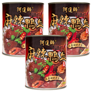 阿進師 麻辣鴨血, 800g, 3罐