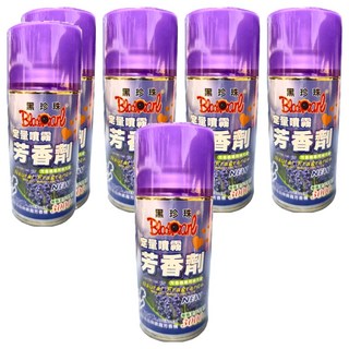BlackPearl 黑珍珠 定量芳香劑 薰衣草, 300ml, 6瓶