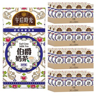 光泉 午后時光 伯爵奶茶 (24入), 使用光泉鮮乳，搭配優質紅茶茶葉，無奶精添加, 300ml, 96入