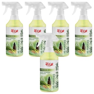 Klean J 可立潔 香茅油, 500ml, 5瓶