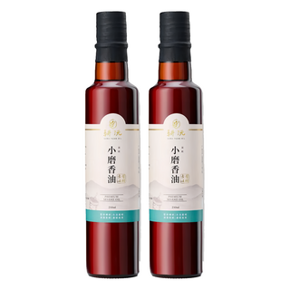 GENG YUAN 耕沅 頂級小磨香油 古法精製 濃郁香醇 提升料理風味層次, 250ml, 2瓶