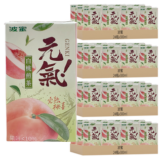 波蜜 元氣白桃煎茶, 96瓶, 300ml