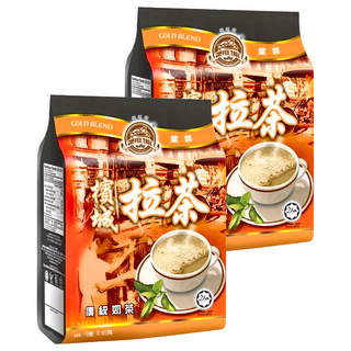 COFFEE TREE 咖啡樹 檳城拉茶風味香滑奶茶三合一 經典原味, 40g, 15包, 2袋