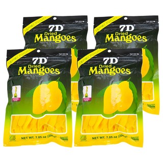 7D 芒果乾, 200g, 4包