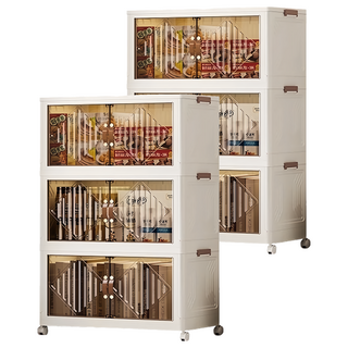 雙開門折疊櫃 主櫃 60面寬 三層 BF094, 2個