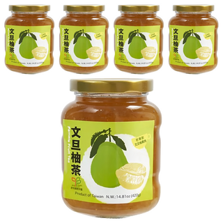 里仁 文旦柚茶, 420g, 1入, 5罐