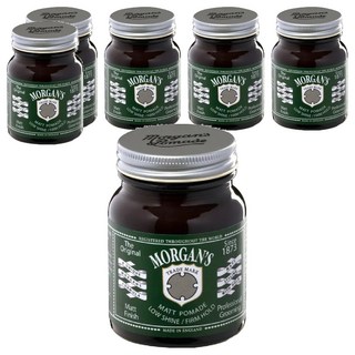 Morgans Pomade 摩根氏 綠標髮油, Matt Pomade, Low Shine/Firm Hold, 100g, 6件