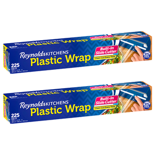 Reynolds PE 保鮮膜 附安全切割器, 68.5m x 30.4cm, 2個