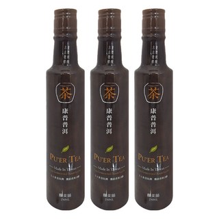 釀美舖 康普普洱茶 250mL, 100%天然純粹的發酵茶, 古法釀製, 3瓶