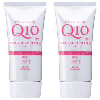 KOSE 高絲 Q10提亮護手霜 滋潤保濕 提亮膚色 改善乾燥 呵護雙手, 80g, 2條
