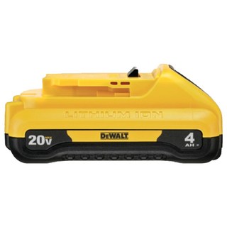 DEWALT 得偉 台灣公司貨 20V max XR超鋰電池 4.0Ah 薄型 DCB240, 1入, 1個