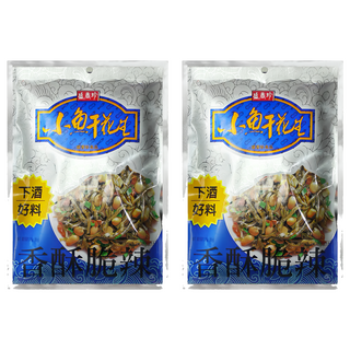 盛香珍小魚干花生, 60g, 2包