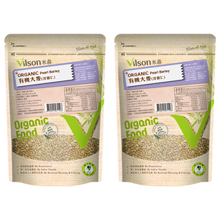 Vilson 米森有機 100%有機洋薏仁, 2包, 450g