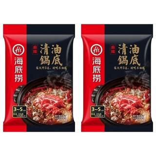 海底撈 清油麻辣鍋底, 正宗四川手法 勁辣過癮, 220g, 2包