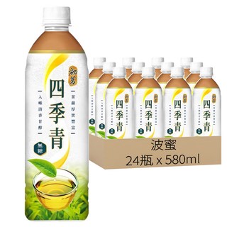 波蜜 初茗 四季青茶 580ml*24瓶 (無糖、清新、解渴)