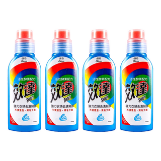 效達強力衣領去漬凝膠，無需浸泡，頑垢立除, 240g, 4瓶