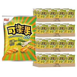 可樂果 豌豆蘇 山葵 哇沙米口味, 48g, 48包