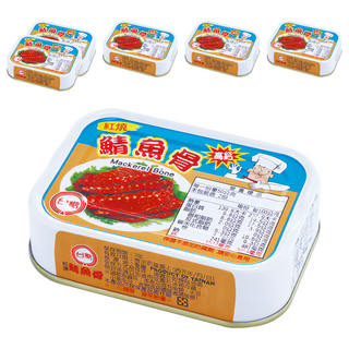 台糖 紅燒鯖魚骨 100g, 6罐